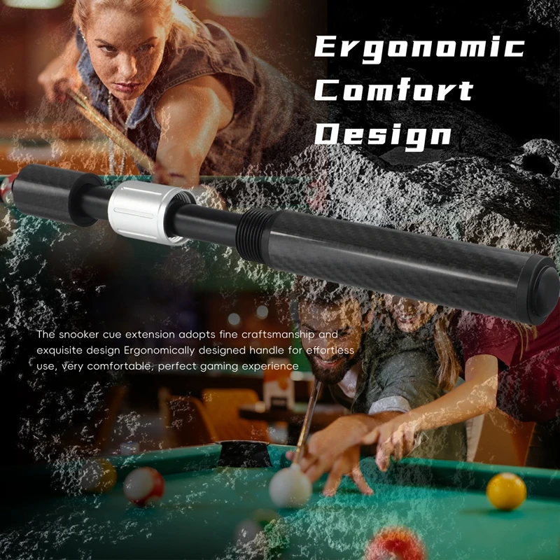 Tongkat ekstensi teleskopik untuk biliar, tongkat ekstensi kolam renang teleskopik dapat disesuaikan untuk biliar luar ruangan