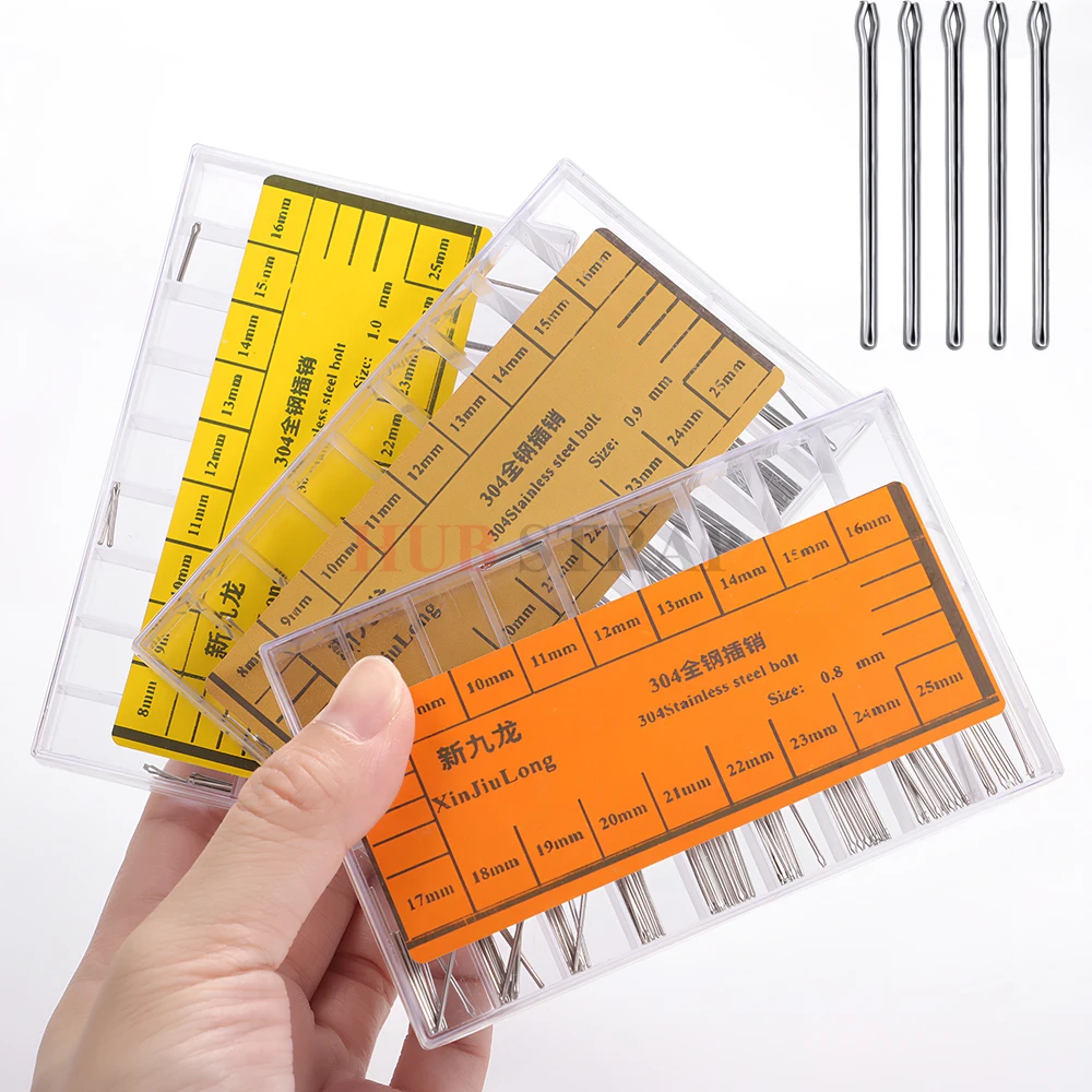 180PCS 8mm-25mm Edelstahl Uhr Frühling Bar Armband Pins Uhr Band Link Pin Reparatur werkzeuge Mit Box Zubehör