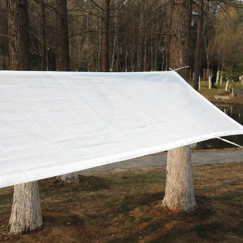 Garten-Sonnenschutznetz, Outdoor-Sonnenschutz, Schattennetz, Pool-Schattierung, Baldachin, Camping-Markise, Sonnenschutz mit verstellbarer Schnalle – Detail 20