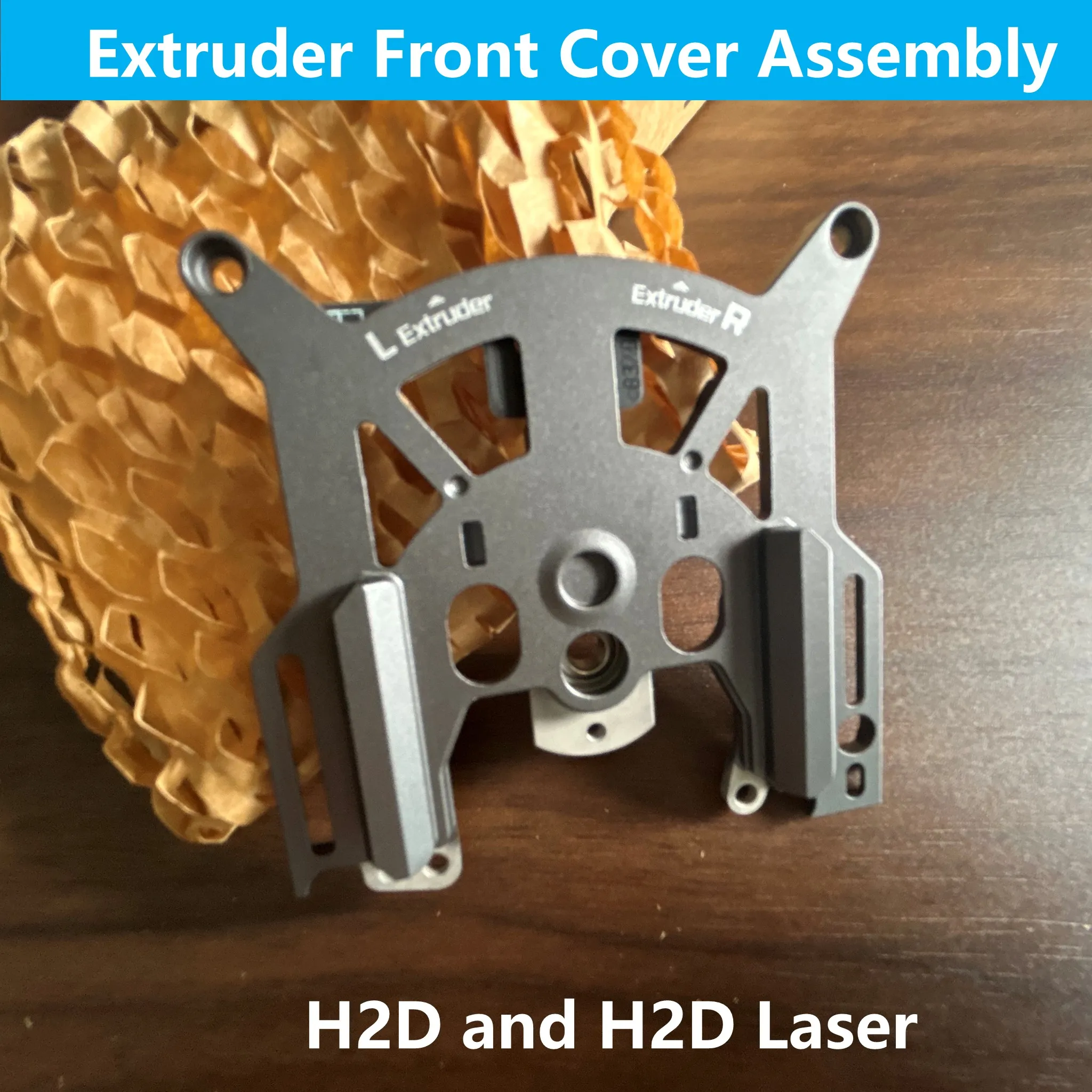 Original Bambu Lab H2D/H2C Quick Change Tool Interface, Extruder Front Cover FPC & Light Hub, 3D Printer Cutting Module Mount