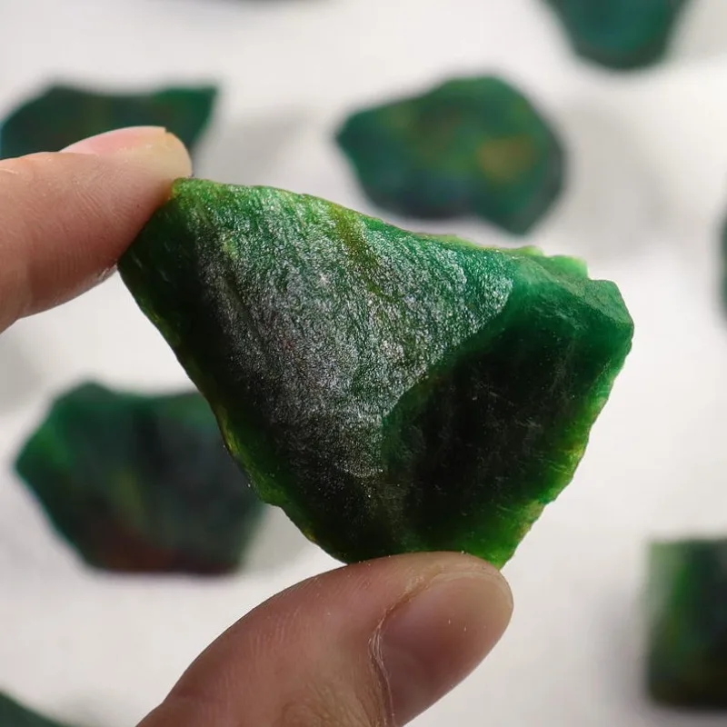 Natural Green Mica Rough Stone Perfect Home Decoration and Gift Ideal Gift for Home Decoration and Crystal Collectors