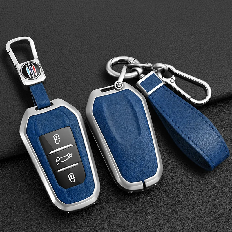 

Alloy Car Key Case Cover Shell For Citroen C1 C2 C3 C4 C5 XSARA PICA for Peugeot 306 407 807 for DS DS3 DS4 DS5 DS6