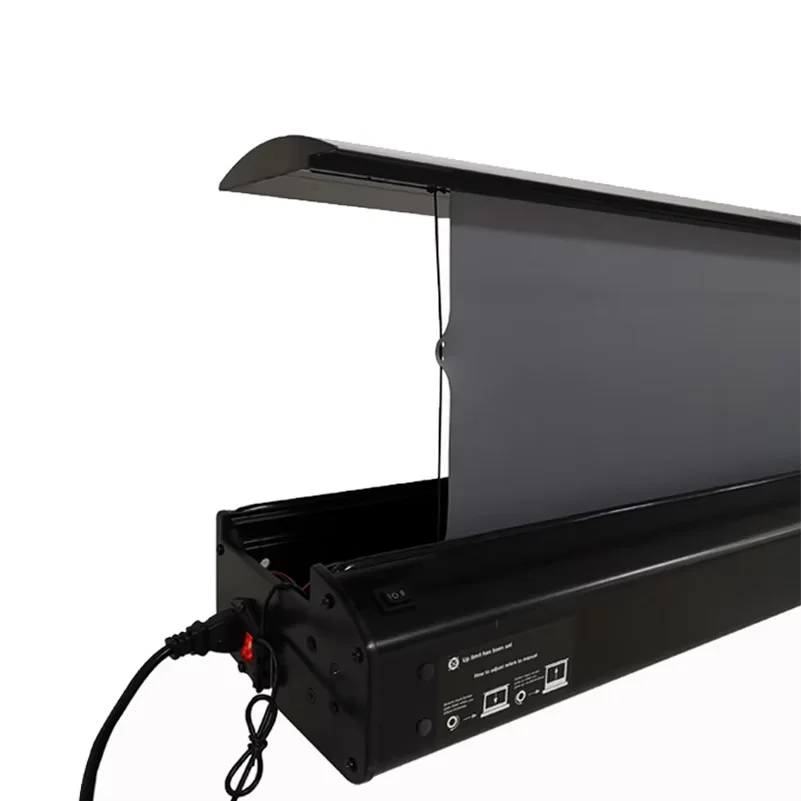 8K HD Movie UST ALR Electric Motor Floor Rising Projection Display Screen