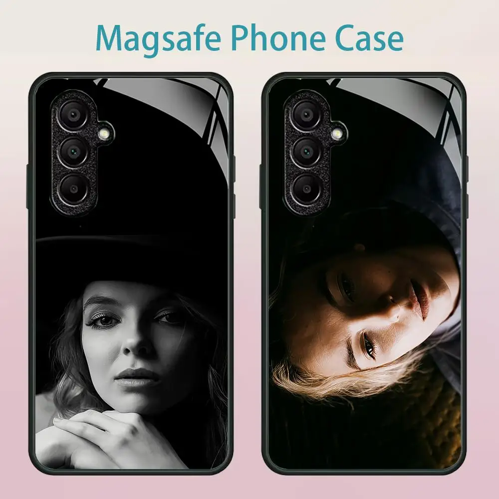 British Moive Star J-jodie Comer Phone Case For Samsung Galaxy S25 Ultra S22 S23 S24 Ultra S21 S20 5G Magsafe Mirror Wireless M