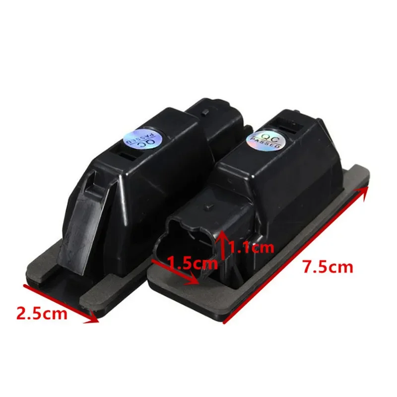 2X12V Auto Achter 18 Led Smd Kentekenplaat Licht Lamp Voor Citroen C4 C3 C5 C6 C8 Voor Peugeot 307 106 207 308 406 407 508