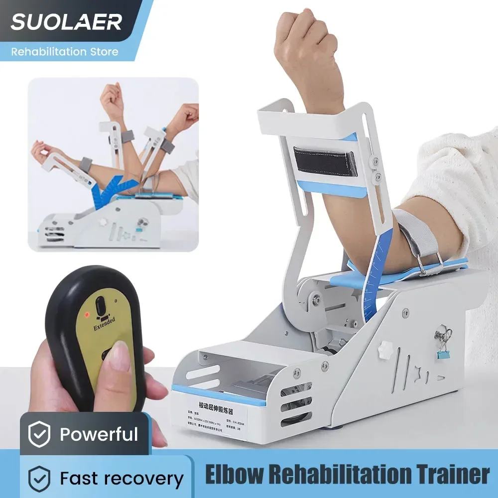 Elbow Arm Rehabilitation Trainer Arm Fracture Post-surgery Stroke Upper Limb Hemiplegia Bending & Straightening Exercise Tool