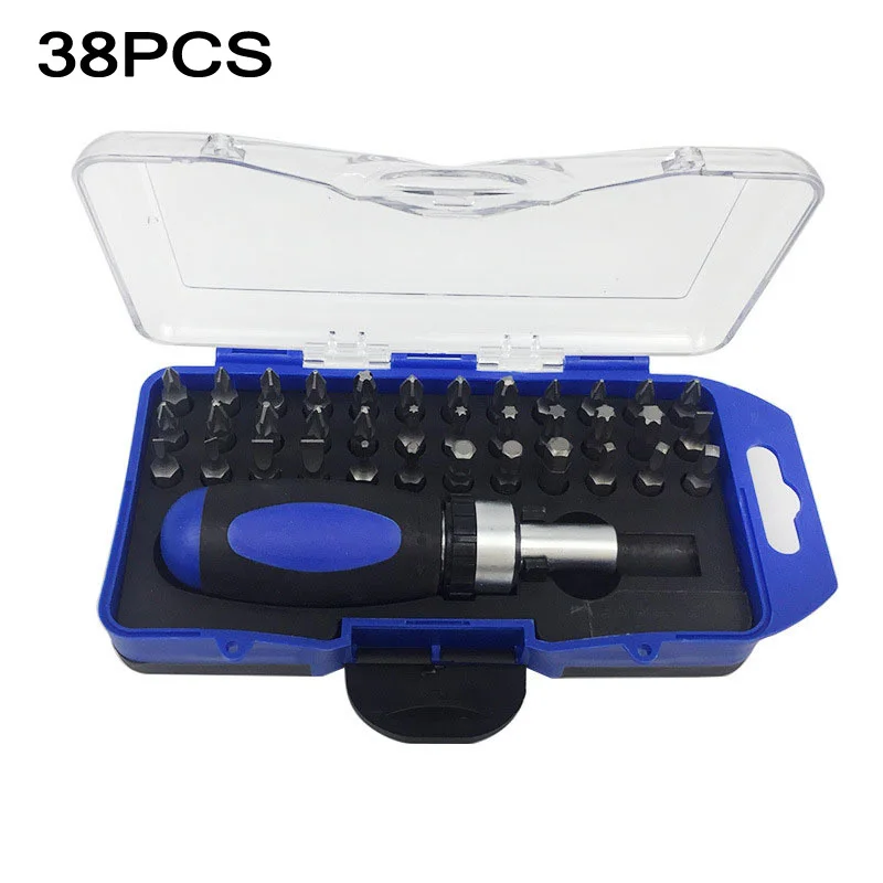 

Lightweight Screwdriver Kit Tool Mechanic Repair Kit Ratchet Screwdriver Good Toughness Lightweight Compact Design