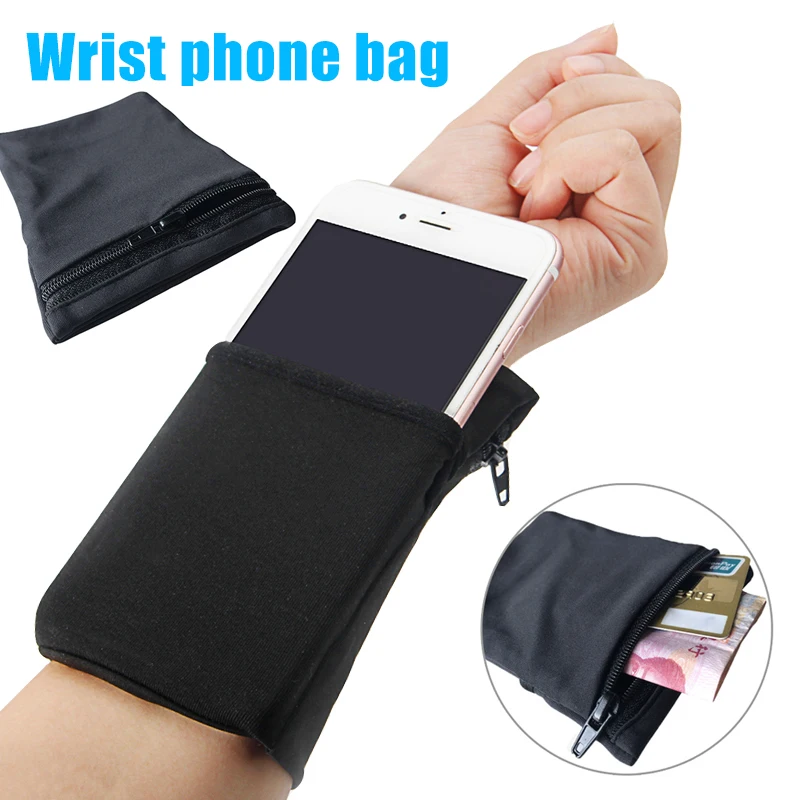 Cell Phone Armbands for Running Elastic Arm Band MP3/MP4 Holder Sleeve Universal Outdoor Sports Jogging Hiking Biking Travel Use