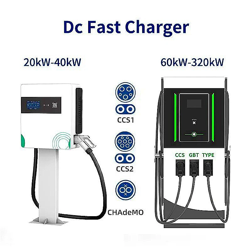 China DC Ev Charger Quality CCS2 Type Floor Mounted EV Charging Pile Widely Using Charging Station Shipping for Czech Republic