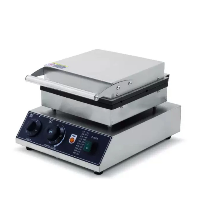 4-Piece Electric 110/220V Waffle Maker, with Mold Non-stick Snack Baking Temperature Adjustable