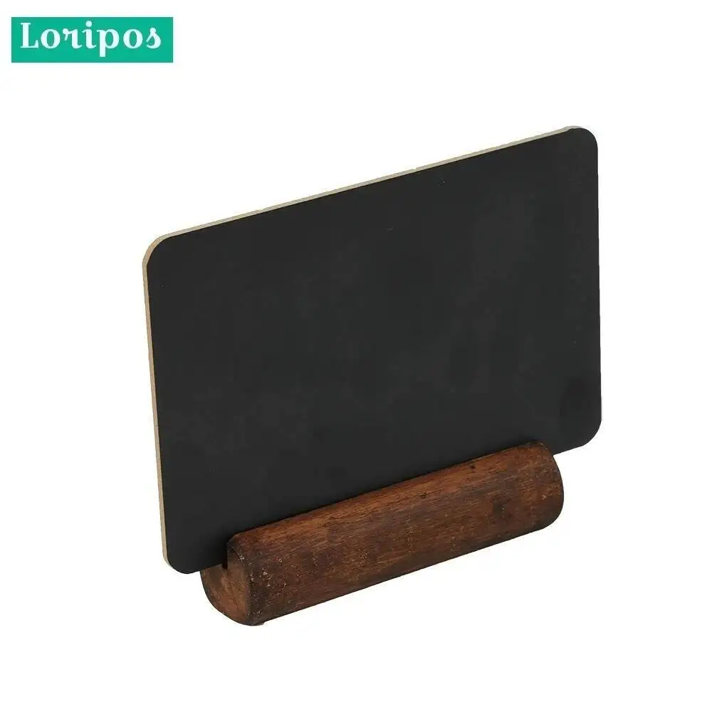 Suporte de menu de madeira preta, 2 peças, quadro de quadro, etiqueta de quadro de mesa, placa de sinal de boas-vindas, suporte de exibição de etiqueta de preço manuscrita