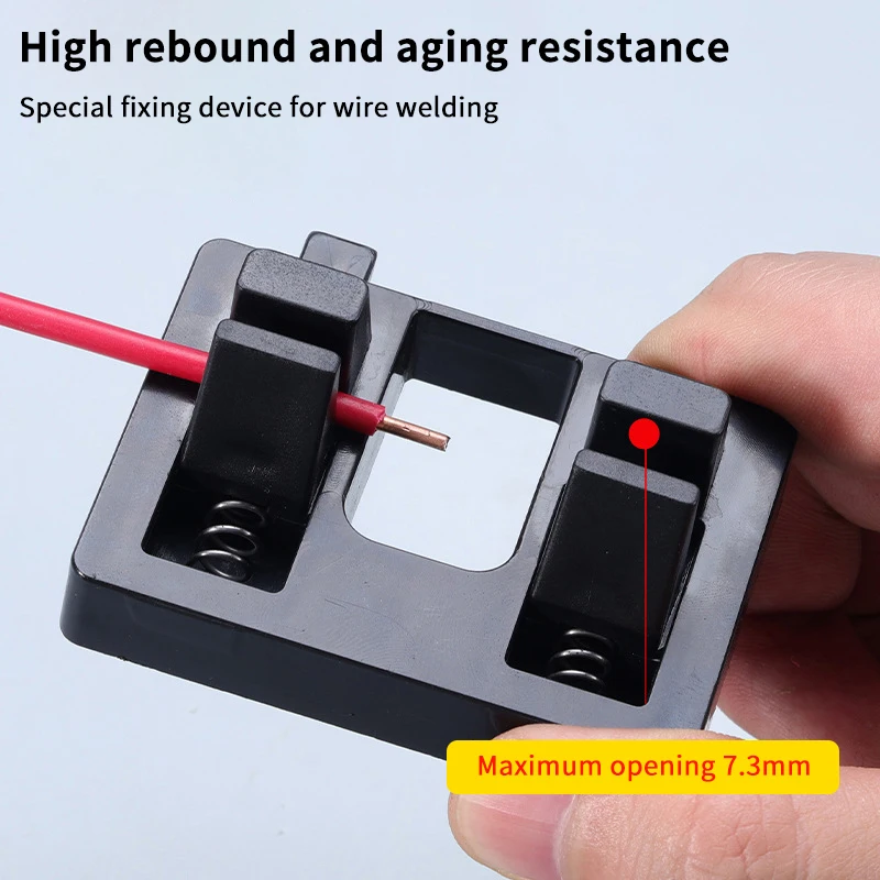 Abrazadera de mesa de soldadura, soporte de succión ajustable, accesorio para placa base, PCB, herramienta localizadora de reparación de soldadura, soporte para cables