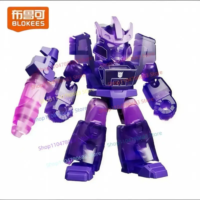 BLOKEES Bouwblok Man Transformers Star Edition Serie 7 Optimus Prime Actiefiguur Assemblagemodel Ornament Anime Speelgoed Cadeau