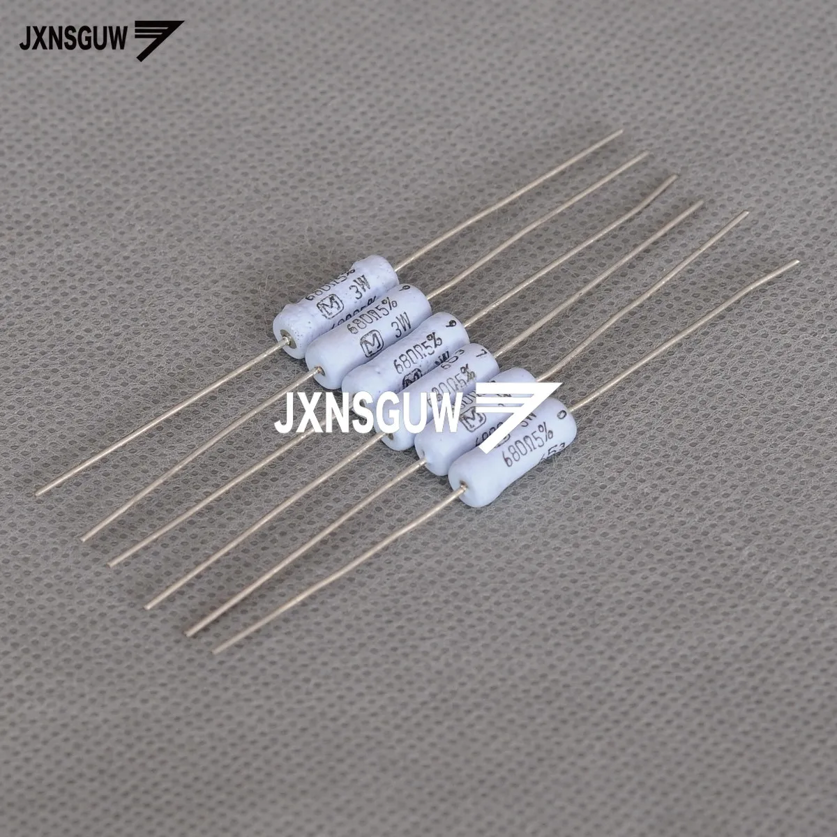 

20PCS NEW Matsushita 5% 3W680R 15x5mm Metal film resistor 3W 680R resistance 3W680ohm 680Ω free shipping