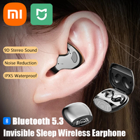 Xiaomi Mijia Earphone Bluetooth 5.3 Sleep Invisible Earbuds Noise Reduction IPX7 Waterproof Touch Control TWS Stereo Headphones