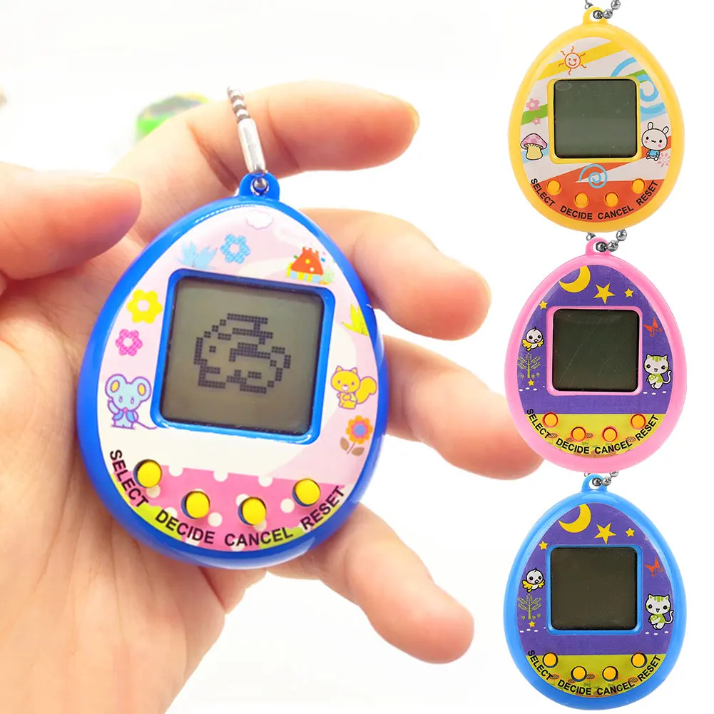 Elektronisches Haustierspiel für Kinder Tamagotchi Handheld-Spielekonsolenspielzeug auf Russisch Original deutsches Spanisch polnisches virtuelles digitales Haustierspielzeug