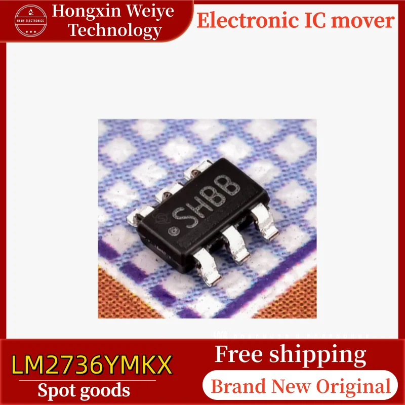 

5/20 pcs LM2736YMKX SHBB SOT23-6 LM2736 3V~18V DC-DC power chip brand new in stock free shipping