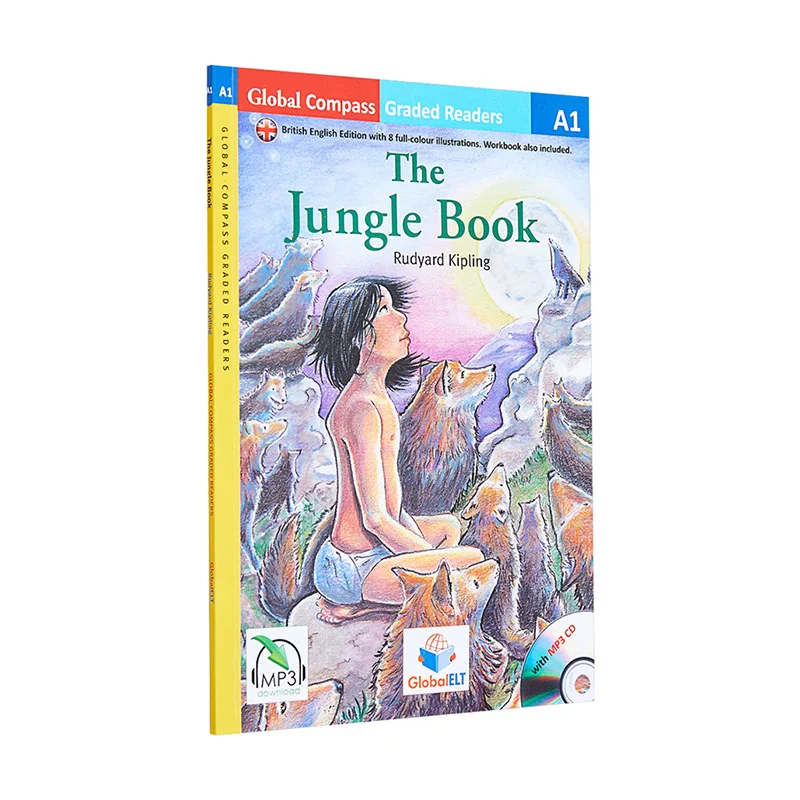 

Graded Reader book - The Jungle Book with MP3 - Level A1 - (British English)