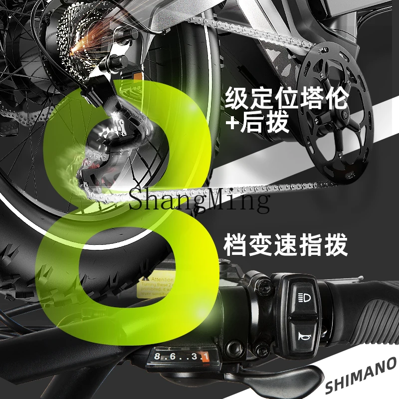 CL Zhengbu Nieuwe nationale standaard opvouwbare elektrische voertuig off-road motorfiets voor volwassenen helpt mountainbike langeafstandsbatterijauto