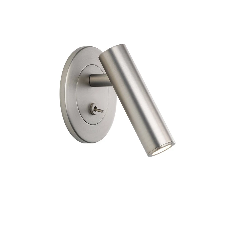 Ingebouwde LED Wandlamp met Schakelaar Verstelbare Hotel Slaapkamer Hoofdeinde Leeslamp Nachtkastje Blaker Spotlight Armatuur AC100-220V