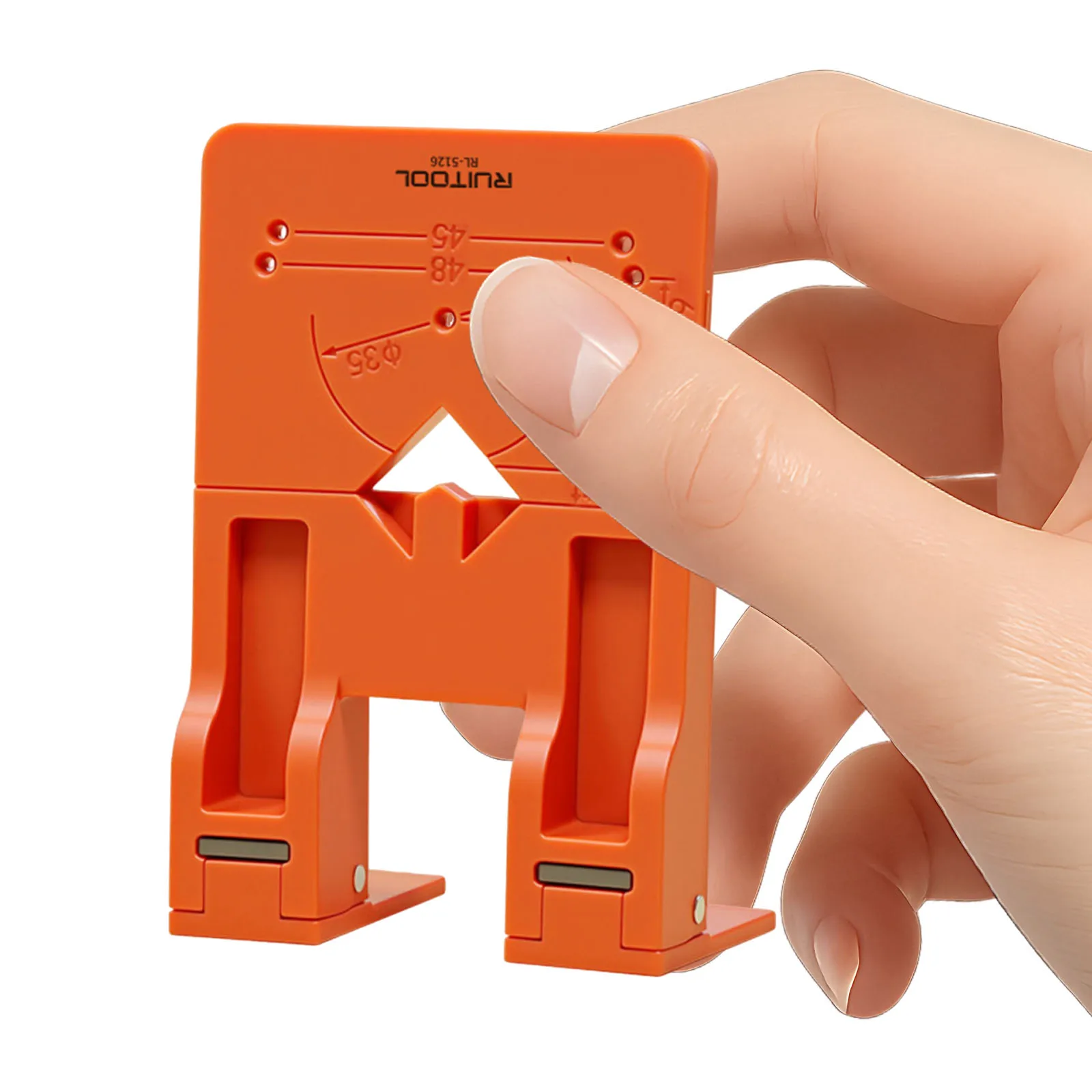 Magnetic Cabinet Door Hinge Alignment Tool Leveling Alignment Mounting Assist for Professional Woodworkers Home Renovation