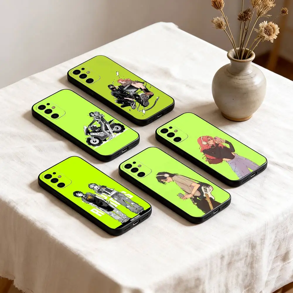 Чехол для телефона KiniOto Manga The Green Yuri Guy для Samsung S25, S24, S21, S22, S23, S30, Ultra, S20, Plus, Fe, мягкий силиконовый черный чехол