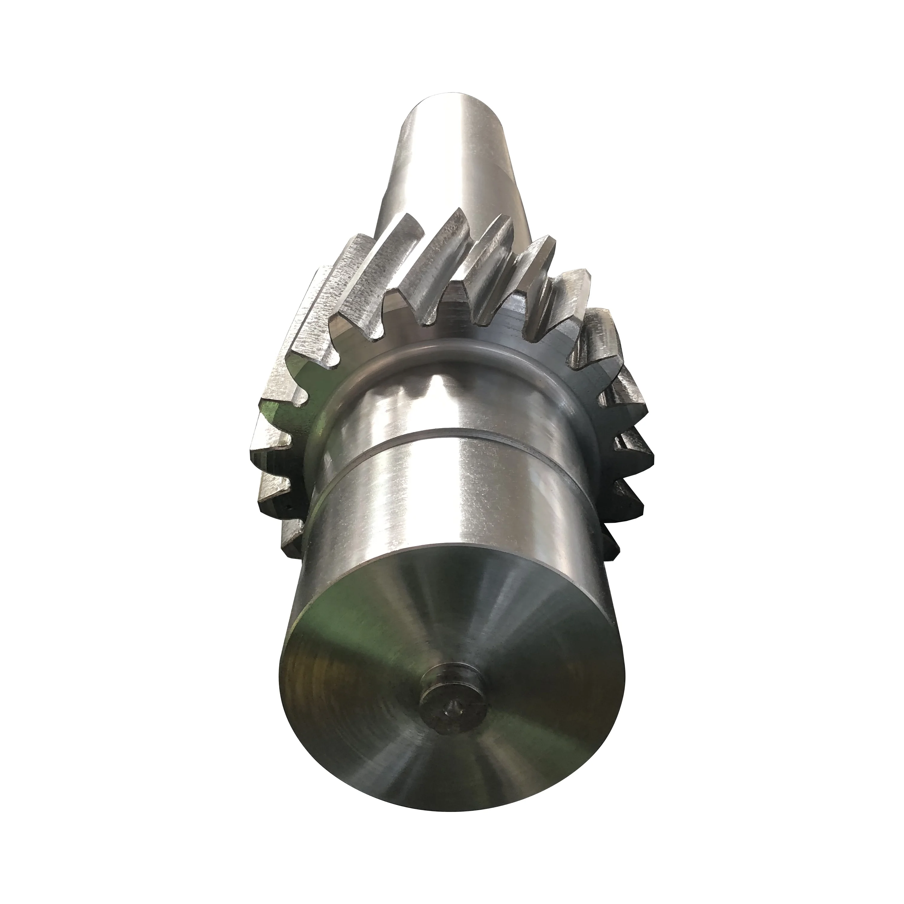 

Large Long Transmission Part Forging Propeller Shafts Spur Gear Shaft Helical Gear Shaft