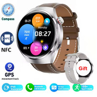 For LG V50 ThinQ Infinix Hot 40i Realme 12x NFC Smart Watch Men Screen Heart rate Bluetooth Call IP68 Waterproof Man Smartwatch