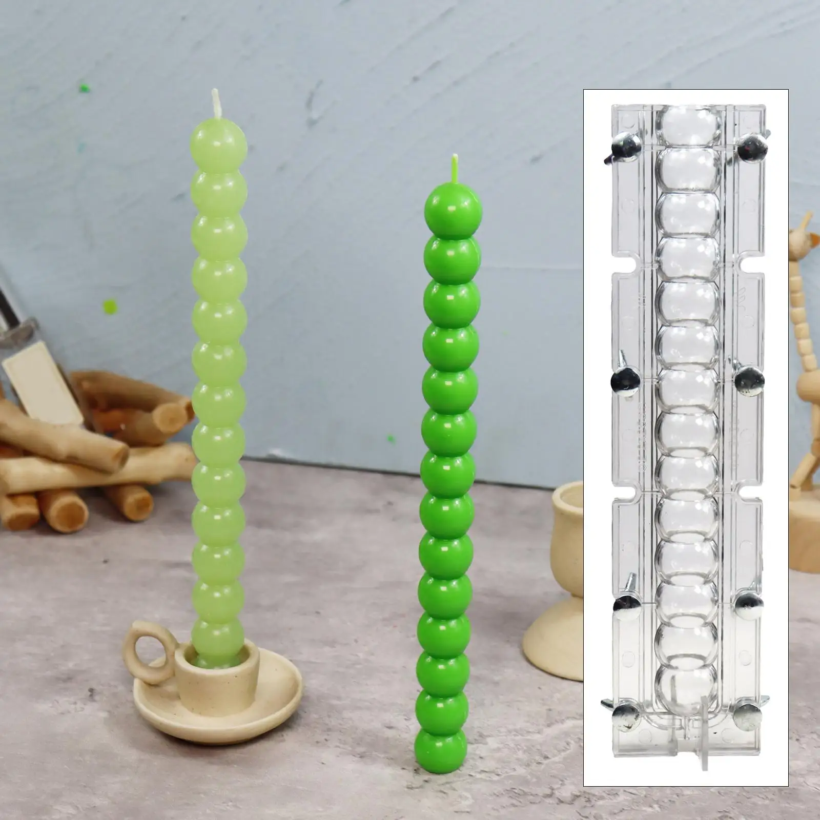 شمعة شمعدان ديكور المنزل الحرف لحفلات الزفاف والعشاء #3