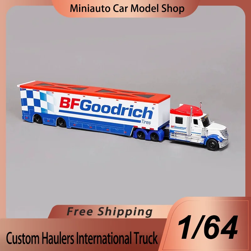 

In Stock Maisto 1:64 Custom Haulers International Truck BFGoodrich Alloy Miniature Diecast Model Transport Vehicle Toy Kid Gift