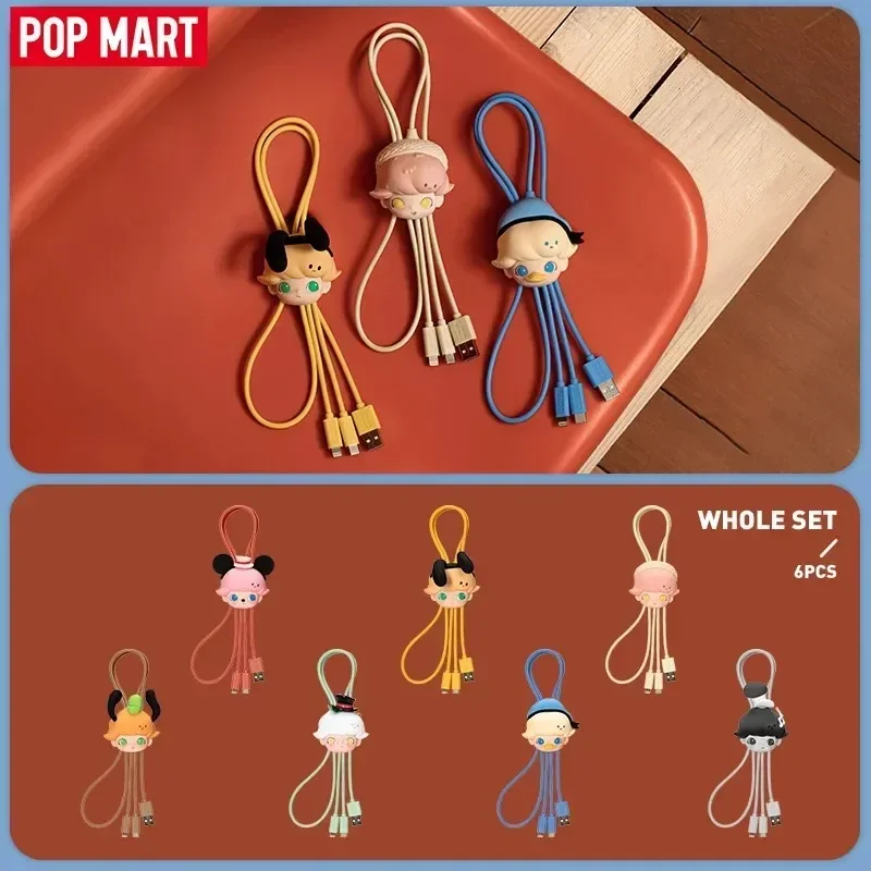 

POP MART DIMOO X Disney Series 2 в 1 Кабельная слепая коробка-Таинственная коллекционная аниме-фигурка Симпатичная настольная игрушка-кукла с орнаментом