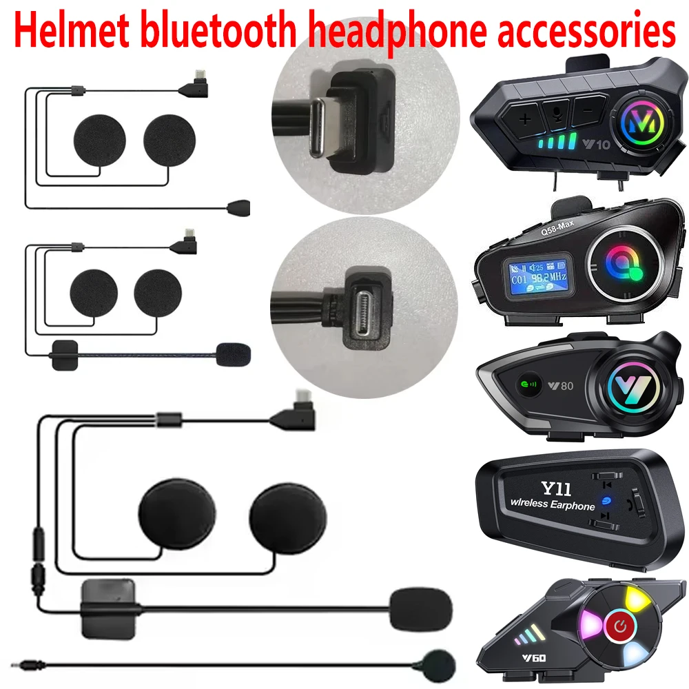 

Helmet Bluetooth Headset Microphone Accessory Is Suitable for 99% of Bluetooth Headsets Suitable for All Kinds of Helmets