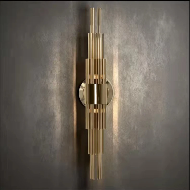 Clear Glass G9 Wall Lamp