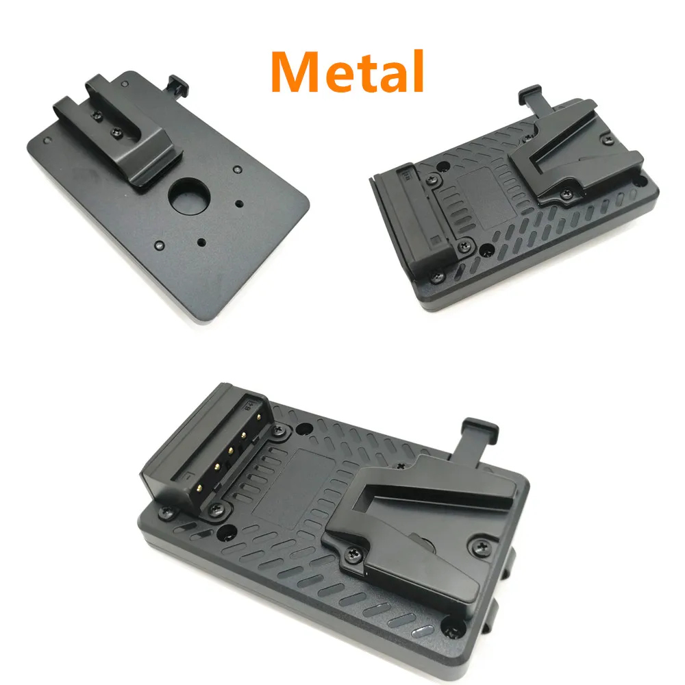 V Mount Battery Back Pack Plate Adapter for Sony V-lock Batteries Clip V-mount Video LED Light