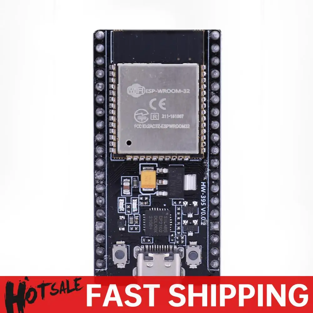

ESP32--32 CP2102 Development Board WiFi Bluetooth-compatible for Smart Home Mobile IoT WiFi BT BLE MCU Module