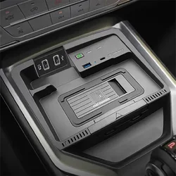 15W Car wireless charger center console phone charger fast charging plate pad charging holder  for Haval H5 2023 2024