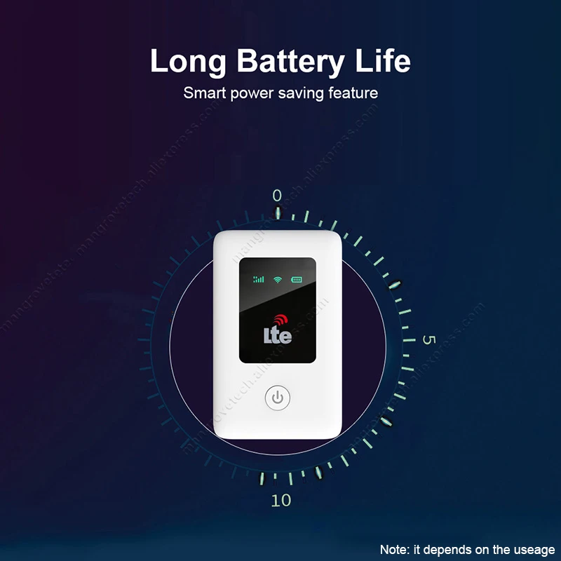 Router 4G Wireless lte wifi modem Sim Card Router MIFI pocket hotspot batteria integrata WiFi portatile