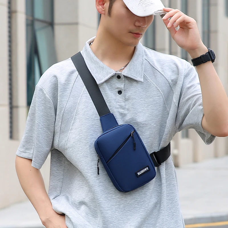 Men's Practical and Simple Crossbody Bag,mini Single Shoulder Chest Bag,crossbody Phone Bag,suitable for Daily Use and Travel