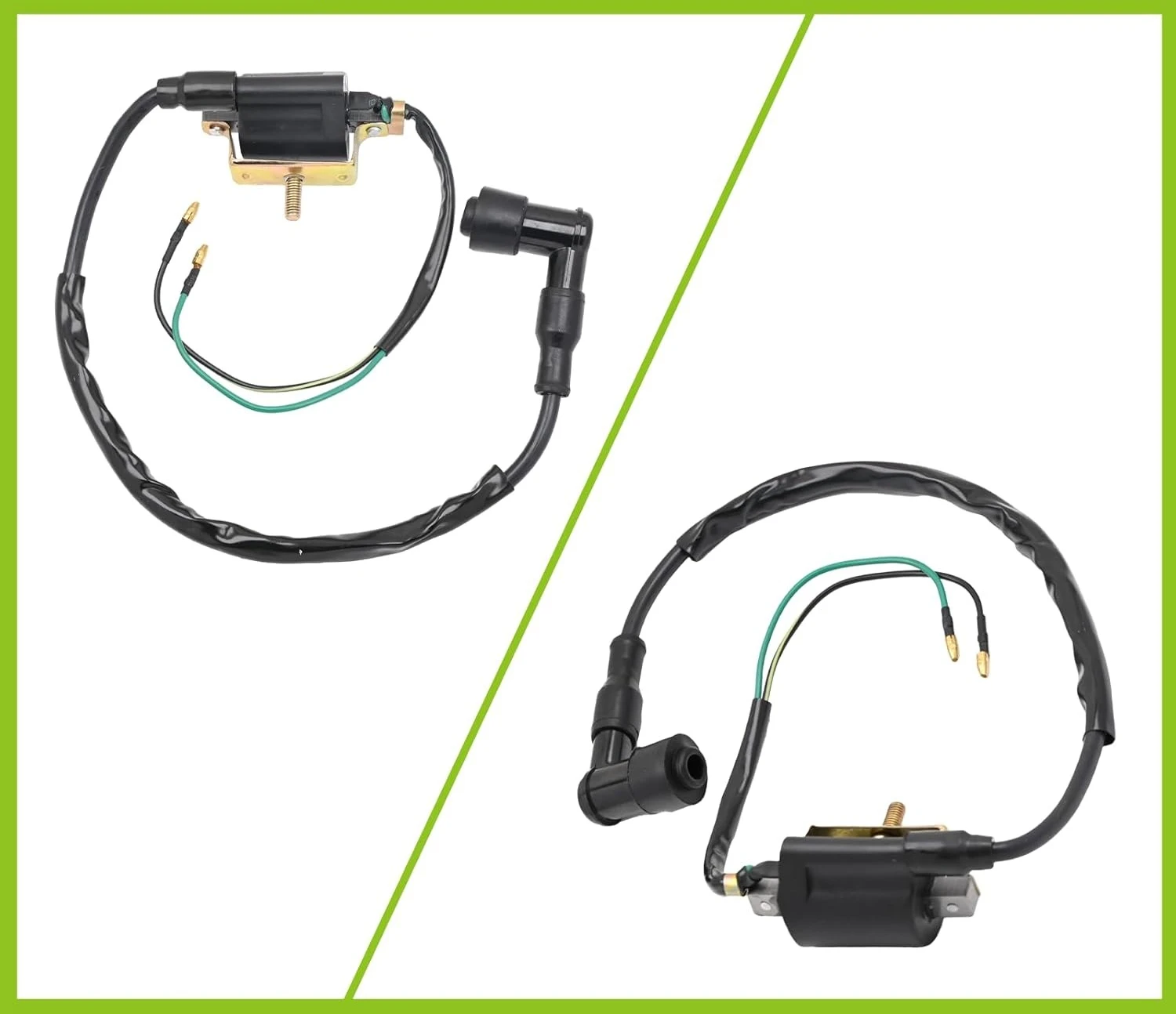 50cc 70cc 90cc 110cc 125cc Ignition Coil & Spark Plug For Coolster ATV-3050B 3050B Kids 4 Quad Four Wheeler Roketa
