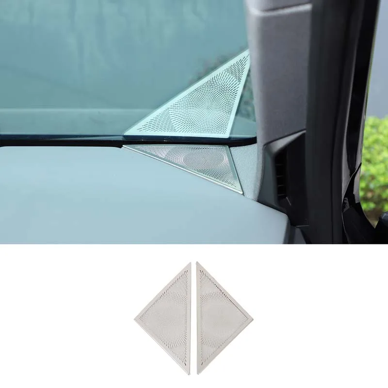 Dashboard Side Speaker Grill Cover Instrument Panel Tweeter Speaker Protector Mesh Car Accessories For BMW X3 G45 2025 2026 2