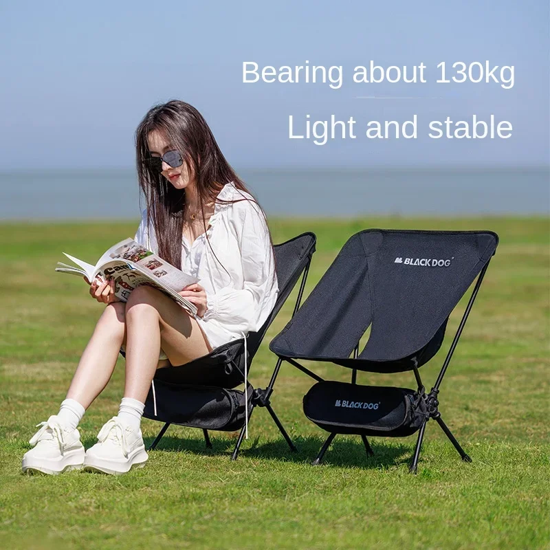 

Outdoor Lightweight Moon Chair Folding Aluminum Alloy Fishing Chair Director Chair Camping Beach