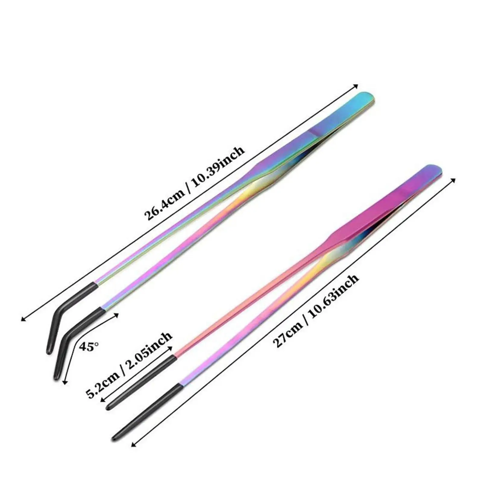 Aquarium Tweezers Reptile Feeding Tongs Rust Resistant Soft Tip Metal Clamp for Equipment for Reptiles Terrarium Aquarium Tweezers Reptile Feeding Tongs Rust Resistant Soft Tip Metal Clamp for Equipment for Reptiles Terrarium