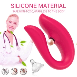 10ベストセールス膣バイブレーターUシェイプ-6