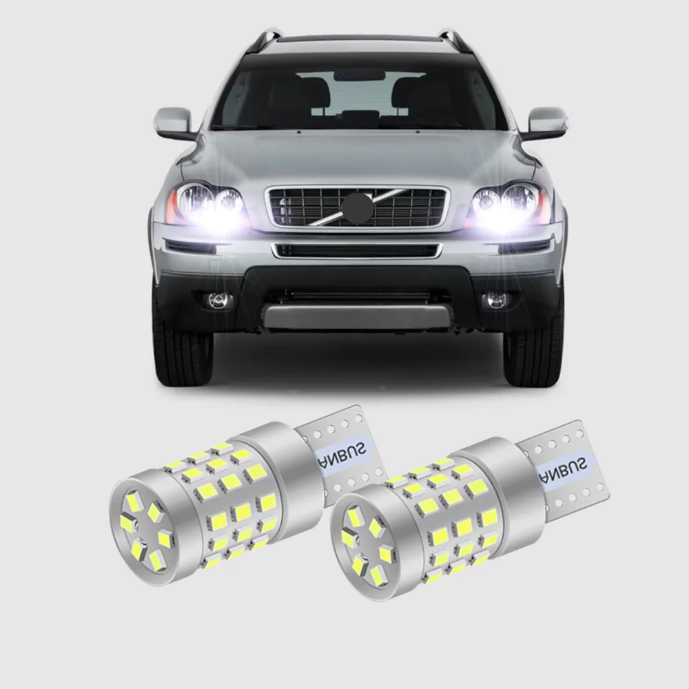 

2Pcs LED Parking Clearance Light For Volvo XC90 2002 2003 2004 2005 2006 2007 2008 2009 2010 2011 2012 Accessories Canbus