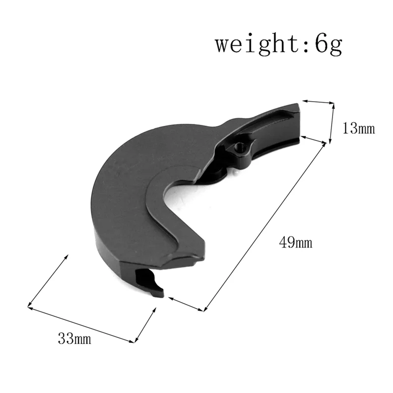 Metal Gearbox Housing Case Gear Cover 7091 7379R for 1/16 Traxxas Slash E-Revo Summit RC Car Upgrade Parts Accessories,2