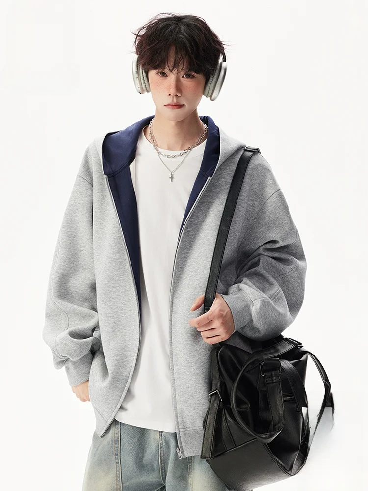 

PaulFrank Heavyweight Hooded Open Cardigan Sweatirt Men's Autumn Casual Loose Top Coat Breathable Anti-Wrinkle Warm Comfort...