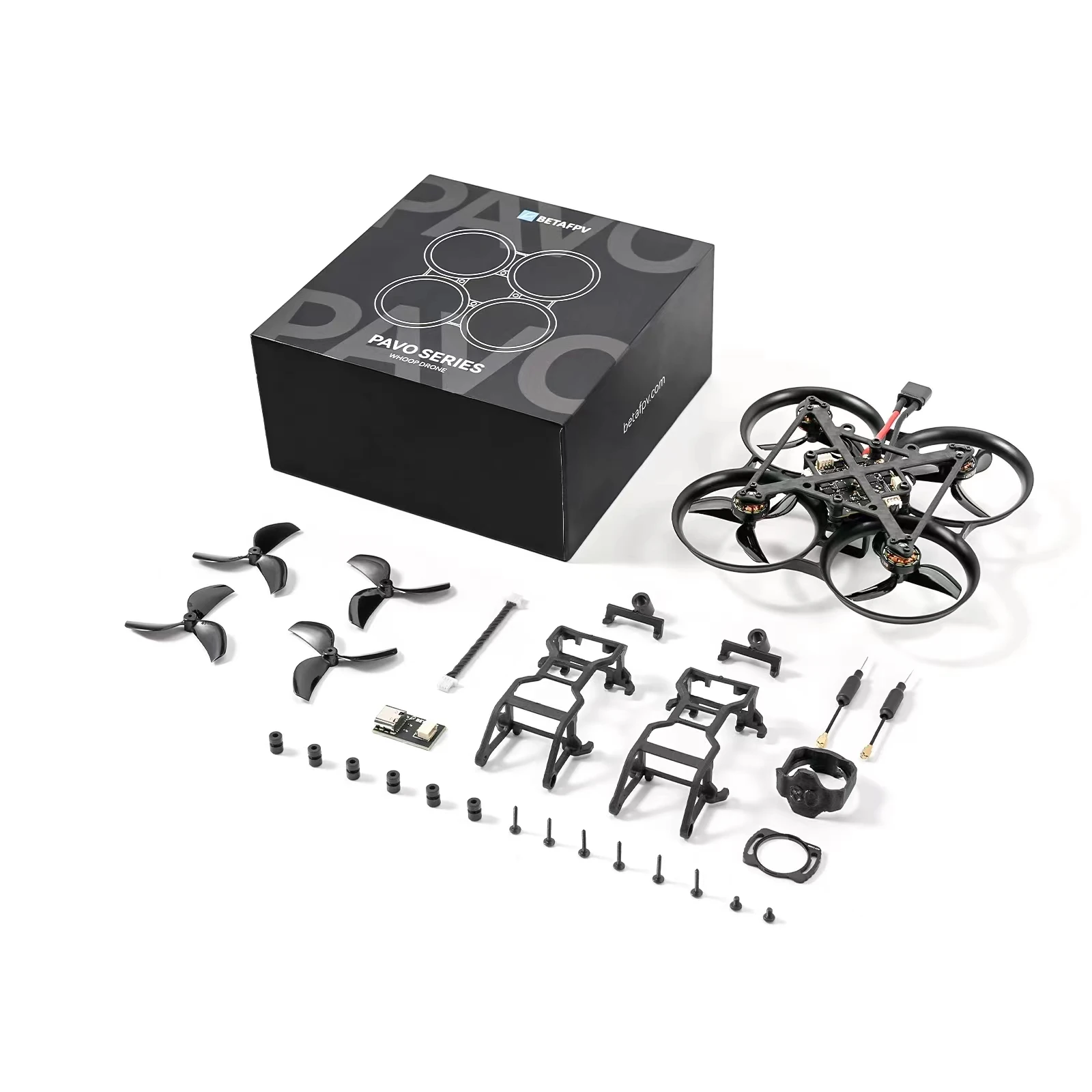 BETAFPV Pavo Pico بدون فرش Whoop Quadcopter 2023 جديد بدون بطارية (بدون HD Digital VTX والكاميرا)