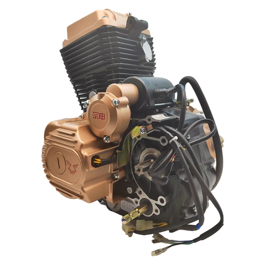 Zongshen CG200cc Single Cylinder 5 Gears Start Lever Air-Cooled Cold 4-Stroke Engine For Motorcycle Tricycle Parts Accessories view 5