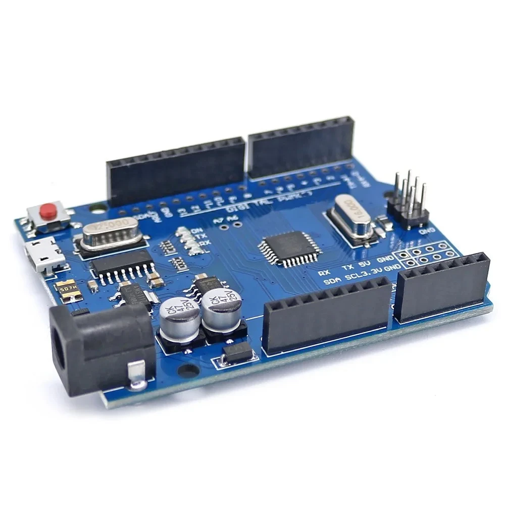 NEW Arduino UNO R3 Micro Interface ATmega328P Development Board CH340 FT232 Serial Port Driver With USB Cable