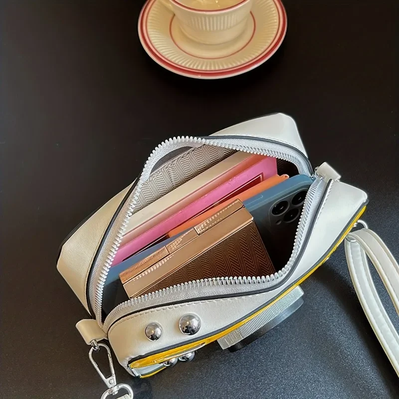 

Korean Version Personalized Y2k Women's Handbag, Fashion Retro Single Shoulder Crossbody Bag, Suitable for Commuting and Banquet